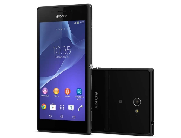 Sony Xperia M2 (D2303) „ok“ Smartphone in Schwarz ( gerbrauchter Zustand  )