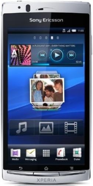 Sony Ericsson Arc S Smartphone misty silver „gebraucht“