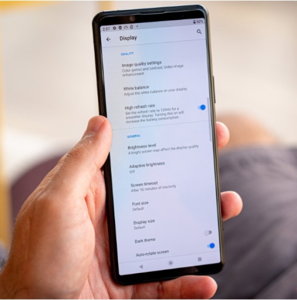 Entsperrt Original Sony X5 II (XQ-AS52) 128GB Dual Sim 5G Smartphone