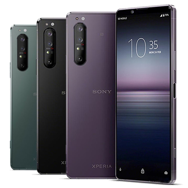 Neu Sony Xperia 1 II (5G) 256GB Smartphone Handys Ohne Vertrag Schwarz/Lila/Grün