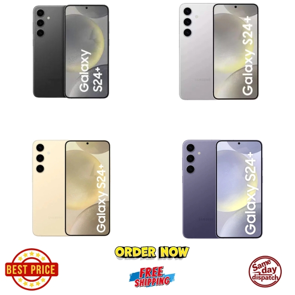 Samsung Galaxy S24+ Plus 5G schwarz weiß gelb 256GB entsperrt Smartphone Android