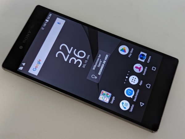 Sony Xperia Z5 Premium DUAL SIM Silber 32GB Smartphone LTE E6833 ✅