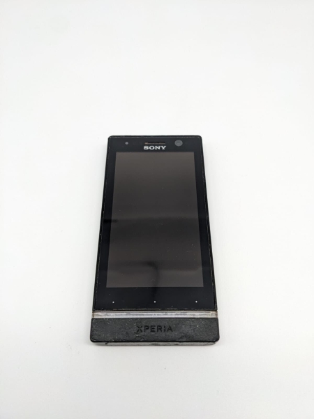 SONY Xperia U ST25i Schwarz Smartphone OHNE AKKU UNGETESTET