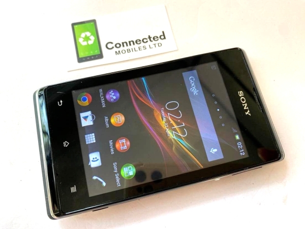 Sony XPERIA E C1505 3G – schwarz (entsperrt) Android 4.1 Smartphone Garantie