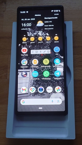 Sony Xperia 1 DualSim schwarz LTE Android Smartphone 6,5″ OLED- Top