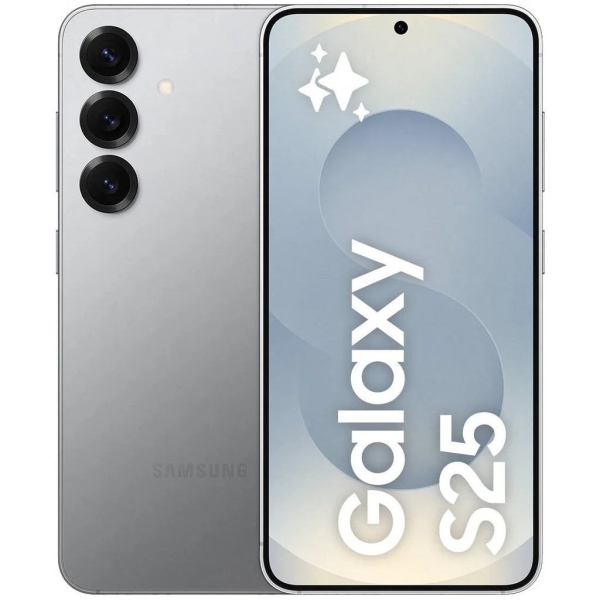 Samsung Galaxy S25 128GB entsperrt Smartphone silber