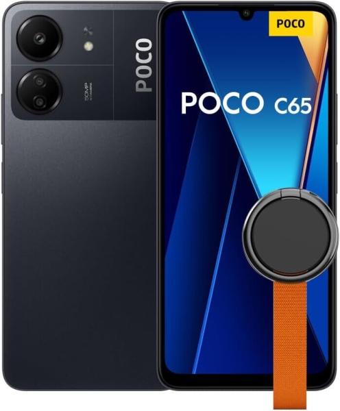 Neu Xiaomi POCO C65 – 8GB+256GB Dual SIM entsperrt Android Handy – schwarz