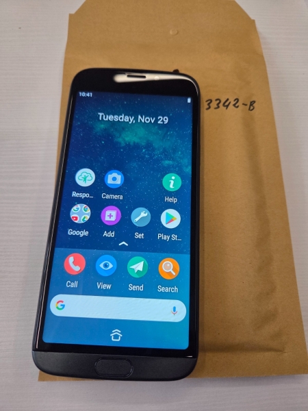 Doro 8050 grau 16GB entsperrt Android Smartphone guter Zustand Klasse B