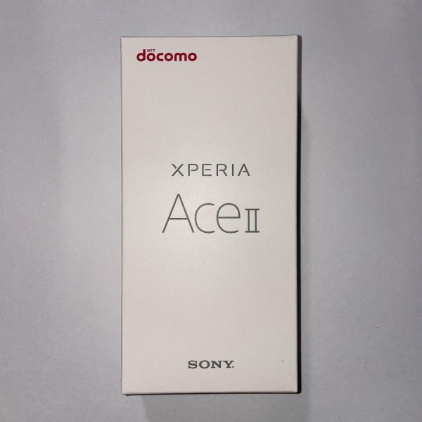 SIM Free Xperia Ace II SO-41B White Mobile Phone Smartphone Japan