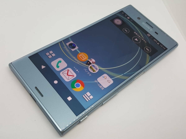 docomo SO-03J Blue SIM Free Mobile Phone Flip Phone Smartphone Japan Limited