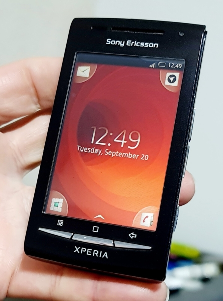 Sony Ericsson Xperia X8 E15i Retro Handy – Schwarz entsperrt – Makellos Klasse A+