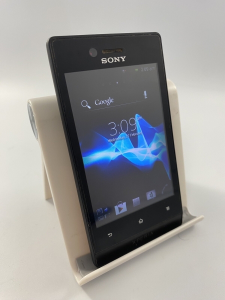 Sony Xperia Miro schwarz entsperrt 4GB 3,5″ 5MP Android Touchscreen Smartphone