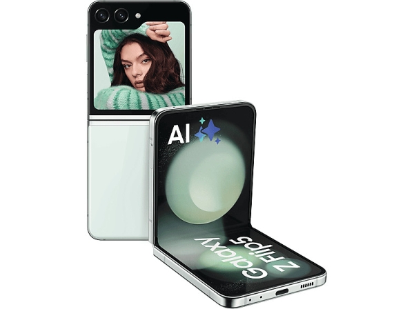 SAMSUNG Galaxy Z Flip5 512 GB Smartphone  6.7 Zoll Mint  Handy Mobiltelefon