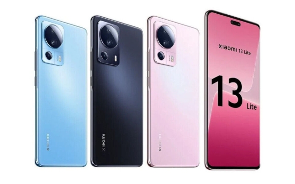 Xiaomi 13 Lite 8GB RAM 256GB ROM 6,55″ AMOLED schwarz Android Smartphone