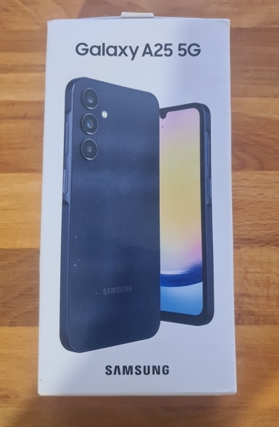 Samsung Galaxy A25 5G Dual-SIM Smartphone 128GB Schwarz Blue Black – NEU & OVP