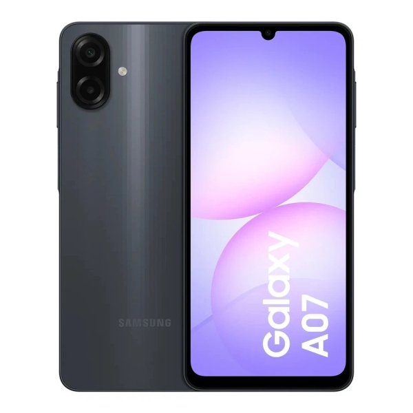 Samsung Galaxy A07 64GB 4G Smartphone Android Dual-Sim entsperrt 2025 – Schwarz Neu
