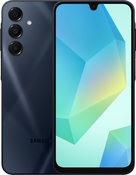 Samsung Galaxy A16 5G Dual-SIM Smartphone 128GB Blau Blue Black – Sehr Gut