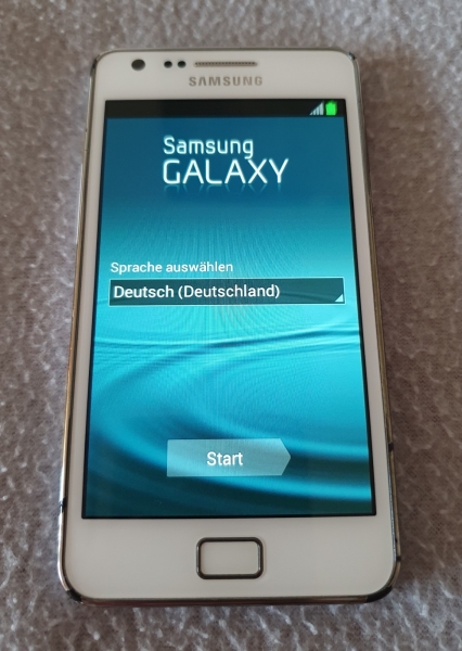 [Samsung] Galaxy S II GT-I9100 Smartphone, Ceramic White, mit OVP, ohne Simlock.