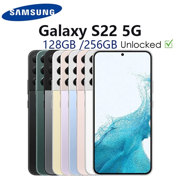 Samsung Galaxy S22 5G SM-S901U 128GB/256GB Android Ohne Simlock 6.1″ Smartphone