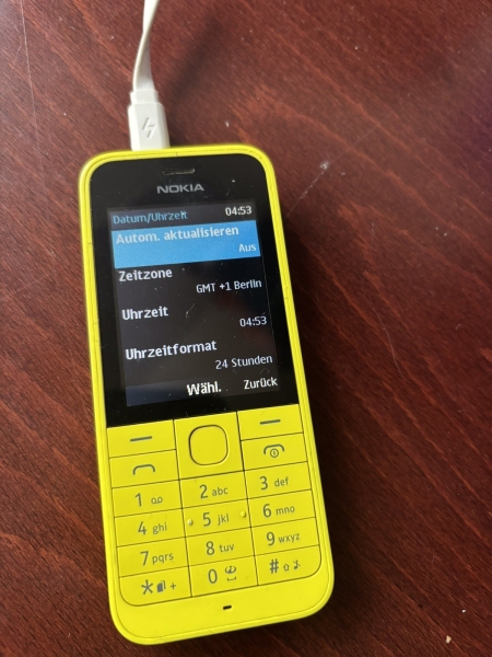 Nokia  Asha 220 Dual SIM – Yellow (Ohne Simlock) Smartphone