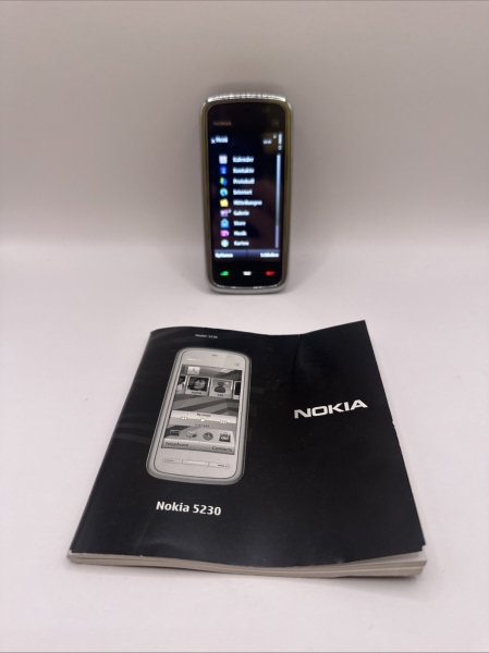 Nokia 5230 Smartphone, Schwarz Mit Anleitung Funktioniert