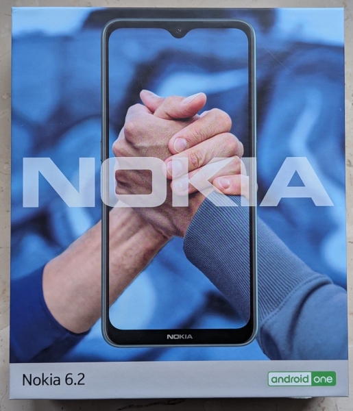 Nokia 6.2·Handy Smartphone·schwarz·SIM frei·Dual-SIM·android one·guter Zustand