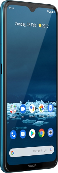 Nokia 5.3 Smartphone 6.55 Zoll 64GB Dual SIM Cyan „sehr gut“