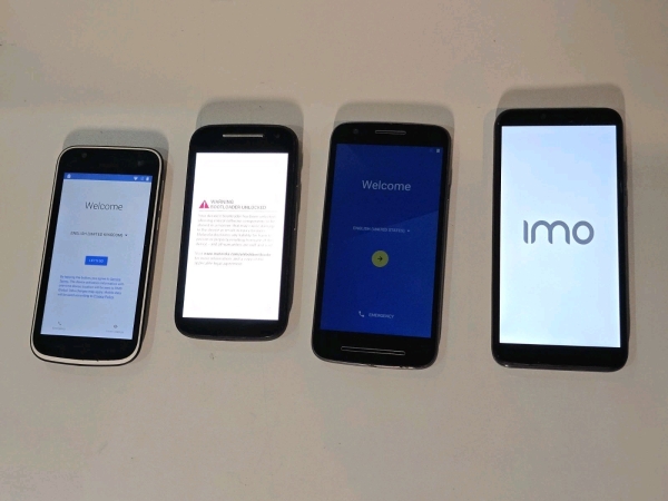 Nokia 1, Moto G5, IMO Android Smartphone Restposten Defekt