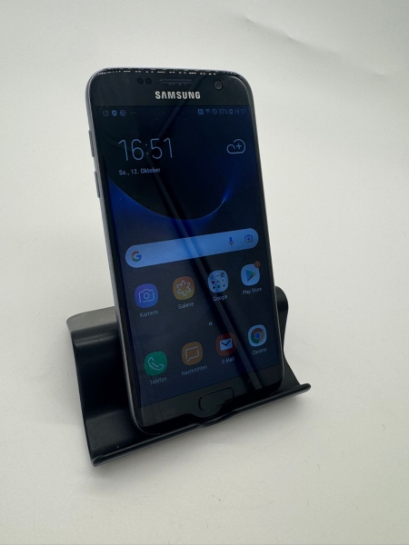 Samsung Galaxy S7 SM-G930F 32GB Schwarz Smartphone Ohne Simlock Single SIM