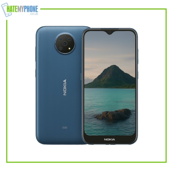 Nokia G20 blau entsperrt 64GB 6,52″ Dual SIM 48MP Android Smartphone
