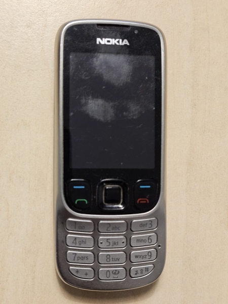 Nokia 6303c silber Virgin Handy Smartphone