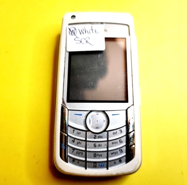 🔥WHITE SCREEN🔥 NOKIA 6682 RM-58 VINTAGE RARE CELL PHONE SYMBIAN SMARTPHONE