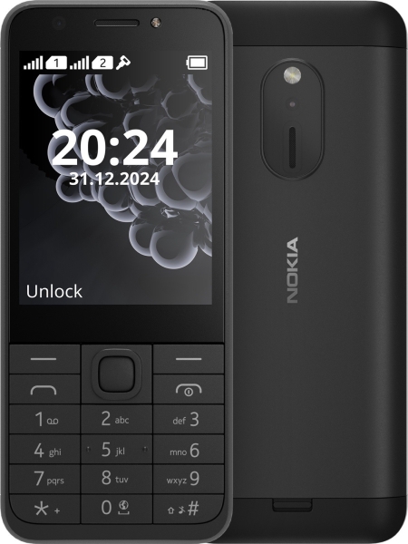 Nokia 230 (2024) Dual SIM Schwarz Handy Smartphone Tastentelefon
