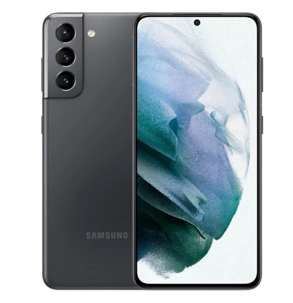 Samsung Galaxy S21 5G Dual SIM Grau 128 GB Smartphone Gebraucht Akzeptabel