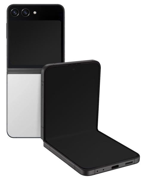 Samsung Galaxy Z Flip 5 5G Dual-SIM 256 GB grau Smartphone Handy Mobile Android