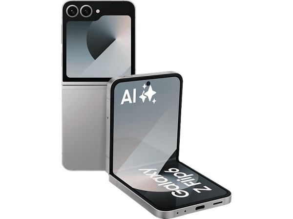 SAMSUNG Galaxy Z Flip6 512 GB Smartphone  6.7 Zoll Silver Shadow  Handy