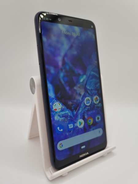 Nokia 5.1 Plus blau entsperrt 32GB 5,8″ 13MP Android Smartphone gesprungene Rückseite