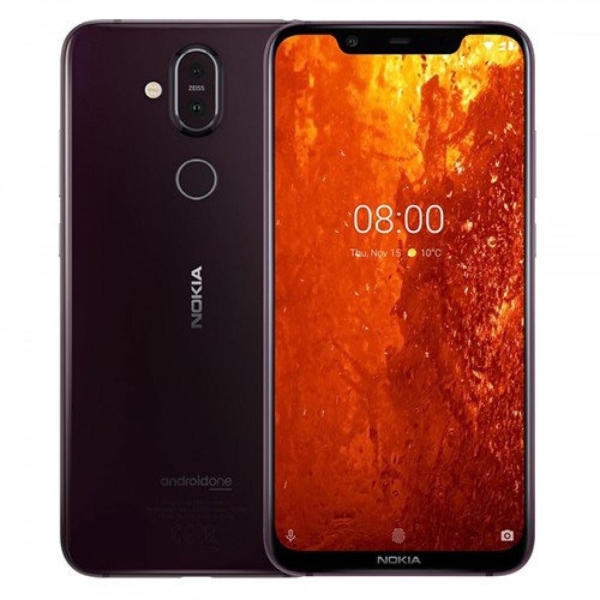 Nokia 8.1 Farbe Blau Smartphone 4GB + 64GB Dual-SIM Ram Ohne Zubehör