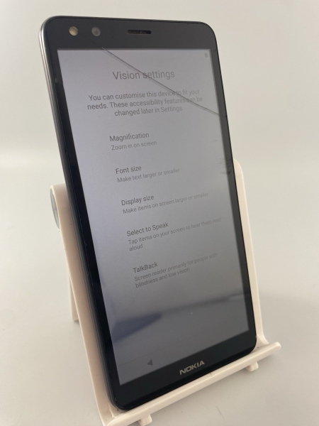 Nokia C1 2nd Edition TA-1380 lila entsperrt 32GB Android Smartphone gesprungen