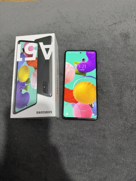 Samsung Galaxy A51 SM-A515F/DSN 128GB Smartphone Schwarz