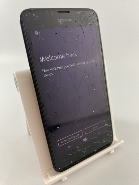 Nokia Lumia 635 schwarz entsperrt 8GB 4,5″ 5MP Windows Smartphone gesprungen Fehler #C02