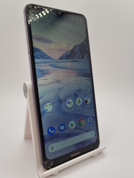 Nokia 2.4 lila entsperrt Dual SIM 32GB 6,5″ 13MP Android Smartphone gesprungen