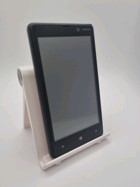 Nokia Lumia 820 schwarz 8GB 4,3″ 8MP Windows Smartphone defekt #B