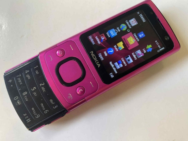 Nokia 6700 Slide – Handy (O2 Netz) Slider 6700s pink voll funktionsfähig