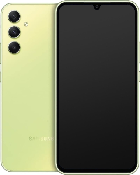 Samsung Galaxy A34 5G Dual-SIM 128 GB gelb Smartphone Handy Mobile Android