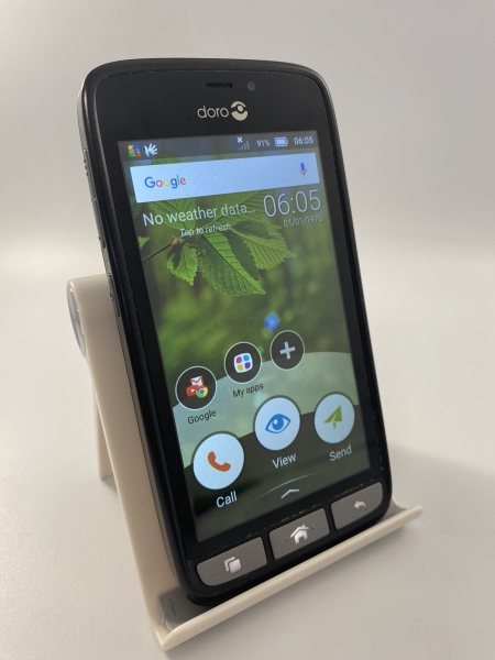 Doro PhoneEasy 8030 schwarz Tesco Netzwerk 8GB 4,5″ 5MP 1GB Android 5.1 Smartphone