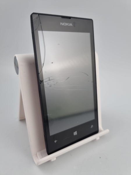 Nokia Lumia 520 schwarz 8GB 4,0″ 5MP Windows Smartphone gesprungen defekt #B