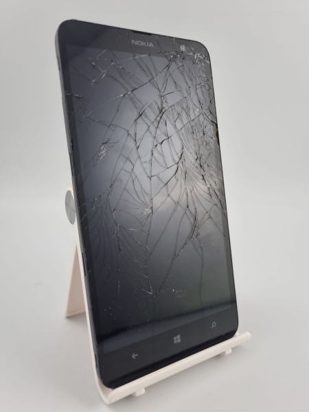 Nokia Lumia 1320 schwarz 8GB 6,0″ 5MP Windows Smartphone gesprungen defekt #A