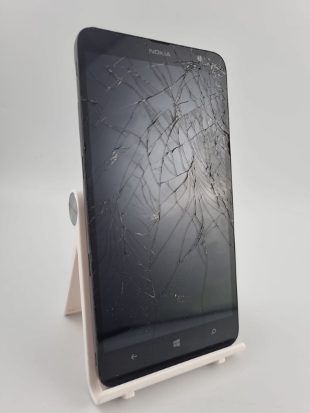 Nokia Lumia 1320 schwarz 8GB 6,0″ 5MP Windows Smartphone gesprungen defekt #B