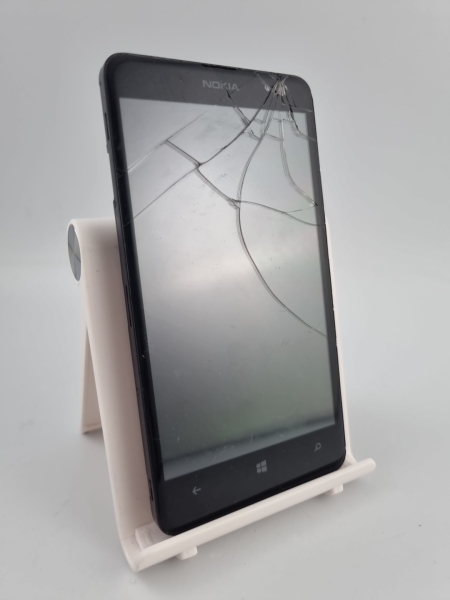 Nokia Lumia 625 schwarz 8GB 4,7″ 5MP Windows Smartphone gesprungen defekt #A